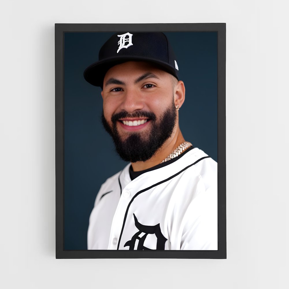 Poster Gleyber de torres – affiche Baseball (vue 2)